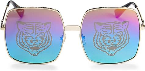 gucci rainbow tiger sunglasses|gucci tiger for sale.